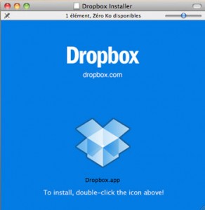 Installer Dropbox sur votre mac