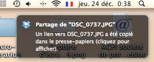 Lien de partage de fichier dropbox