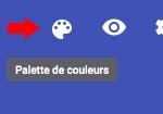 Palette de couleurs Google Forms