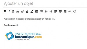 Signature avec une image sous Outlook