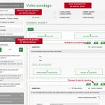 Accueil construction du sondage