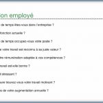 Questions suggérée pour un questionnaire Drag'nSurvey