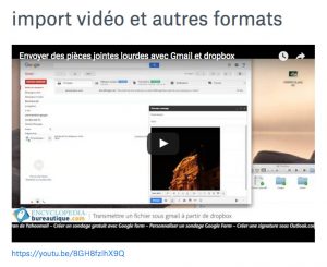 vidéo youtube sous Paper