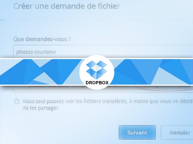 Dropbox : demande de fichiers à vos contacts
