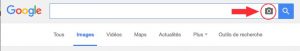 Rechercher une photo sous google image