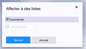 Ajouter des contacts à une liste de contacts Yahoo