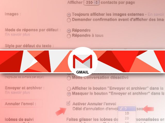 Annuler l’envoi d’un mail sous gmail