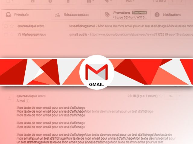 Comment afficher le contenu des messages sous la liste des mails reçus sous gmail ?