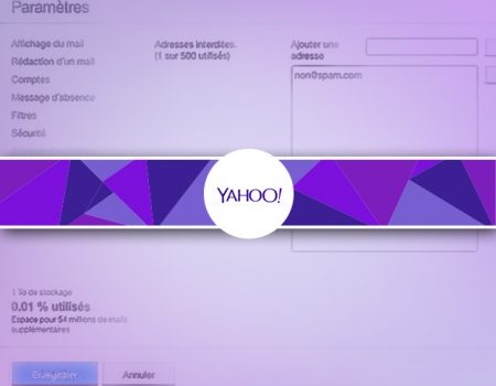 Comment bloquer une adresse email d’un expéditeur sous YahooMail ?