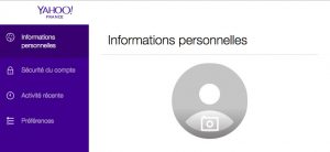 Ajouter une photo de profil à yahoo