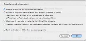 Option de fichier mbox thunderbird