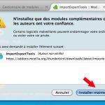 installer importexportools