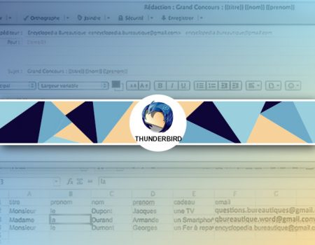 Créer un e-mailing simple et gratuit avec MailMerge et Thunderbird