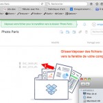 Transfert de fichiers sous Dropbox