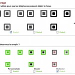 Choix de la forme du calibrage du qrcode