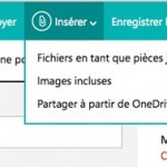 Insérer une pièce jointe dans un mail sous outlook