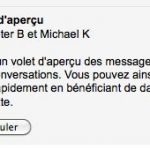 Extension volet d'apercu dans Gmail