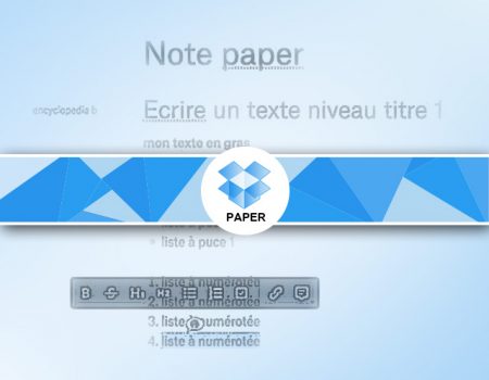 Travailler avec paper : formats listes, textes, commentaires