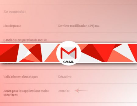 Echec de connexion Gmail sous Mail ou Thunderbird