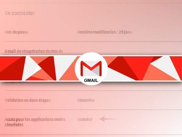 Echec de connexion Gmail sous Mail ou Thunderbird