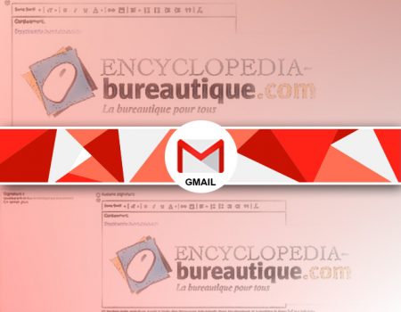 Comment créer une signature gmail avec une image et un texte ?