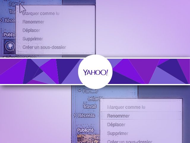 Organiser sa messagerie Yahoo : les dossiers