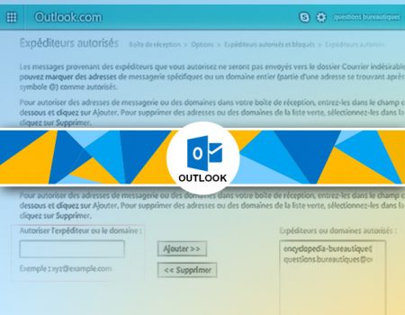 Comment empêcher qu’un courrier ou contact se retrouve automatiquement en spam sous outlook ?