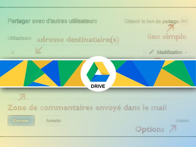 Partage de fichier sous Google Drive