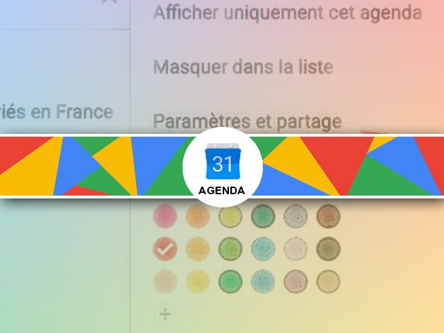 Partager un agenda Google et droits d’accès – Partie 1